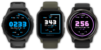 My Garmin Watch Face Projects